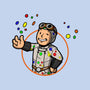 Polka Dot Boy-none stretched canvas-Boggs Nicolas