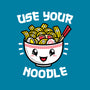 Use Your Noodle-none polyester shower curtain-krisren28