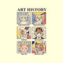 Art History-none non-removable cover w insert throw pillow-Thiago Correa