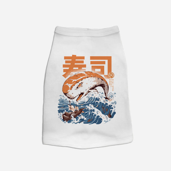 Moby Sushi-dog basic pet tank-ilustrata