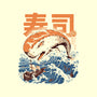 Moby Sushi-none stretched canvas-ilustrata