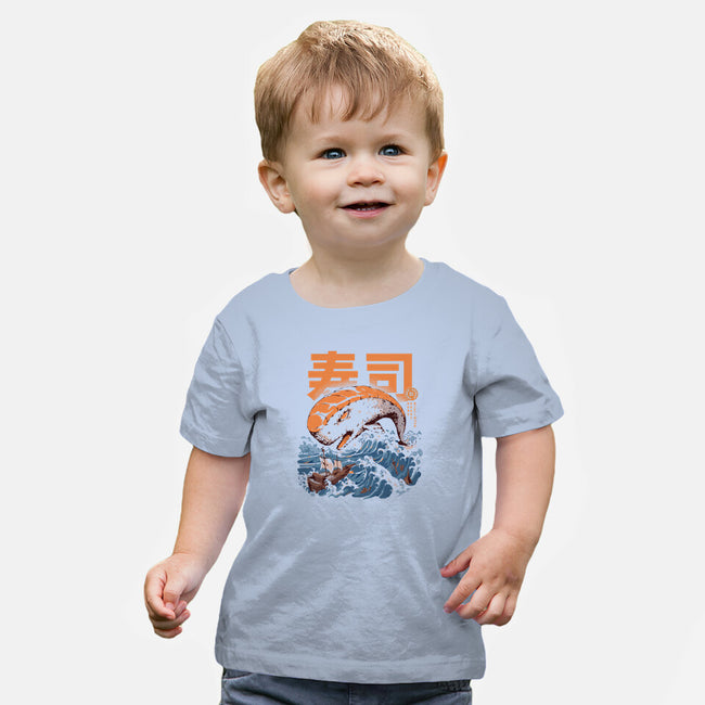 Moby Sushi-baby basic tee-ilustrata