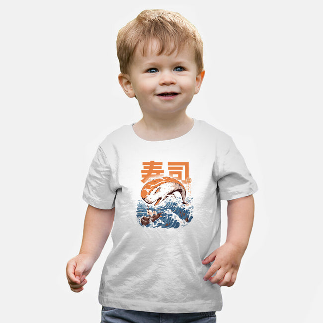 Moby Sushi-baby basic tee-ilustrata