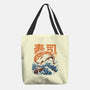 Moby Sushi-none basic tote-ilustrata