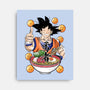 Saiyan Ramen-none stretched canvas-DrMonekers