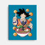 Saiyan Ramen-none stretched canvas-DrMonekers