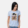 Saiyan Ramen-womens basic tee-DrMonekers
