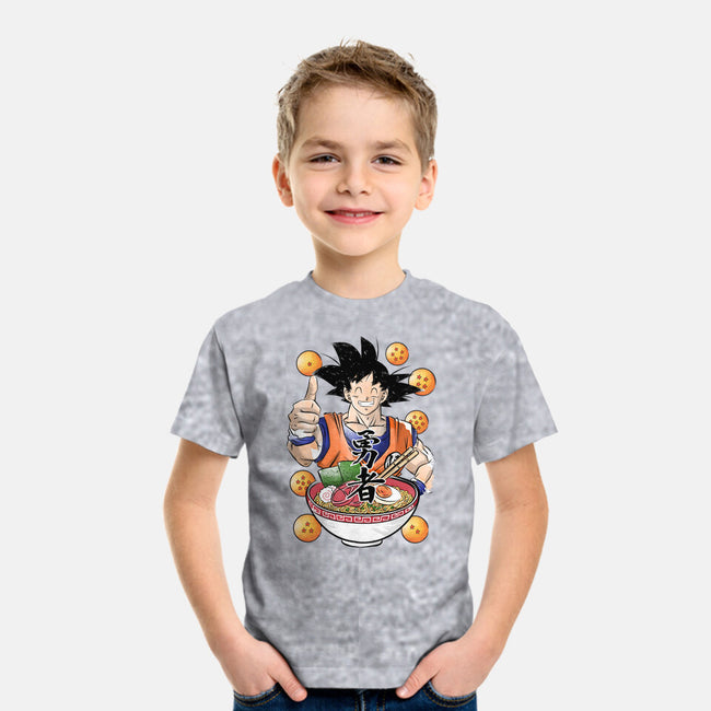 Saiyan Ramen-youth basic tee-DrMonekers
