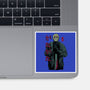 Don't Run!-none glossy sticker-Hafaell