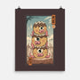 Yokai Takoyaki In Edo-none matte poster-vp021