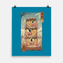 Yokai Takoyaki In Edo-none matte poster-vp021
