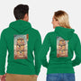 Yokai Takoyaki In Edo-unisex zip-up sweatshirt-vp021