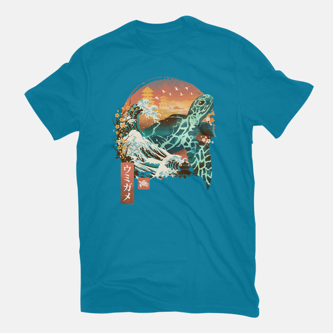 Kame Landscape-mens basic tee-dandingeroz
