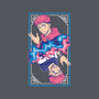 The King Of Curses-none glossy sticker-Domii