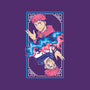 The King Of Curses-none glossy sticker-Domii