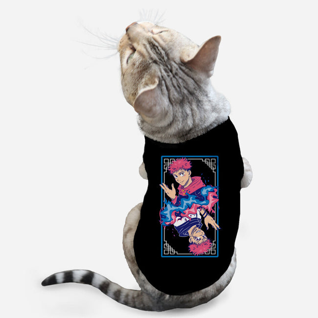 The King Of Curses-cat basic pet tank-Domii