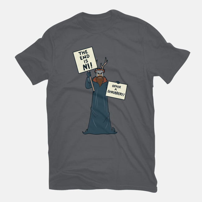 The End Is Ni!-unisex basic tee-Boggs Nicolas