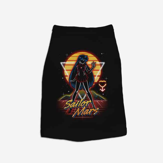Retro Mars Guardian-dog basic pet tank-Olipop