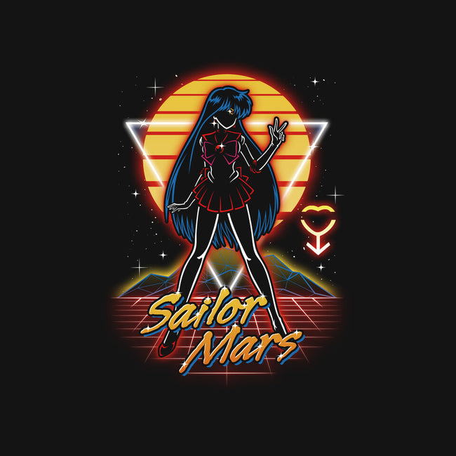 Retro Mars Guardian-none basic tote-Olipop