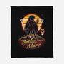 Retro Mars Guardian-none fleece blanket-Olipop