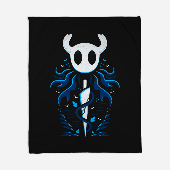 The Hollow Knight-none fleece blanket-Logozaste