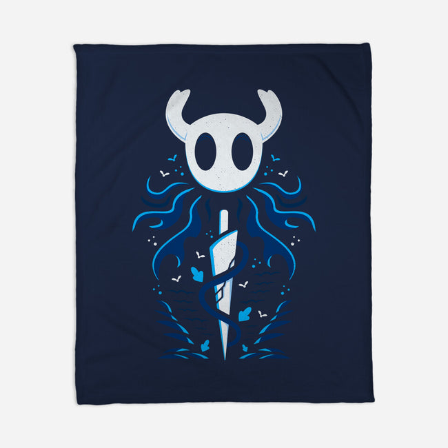 The Hollow Knight-none fleece blanket-Logozaste