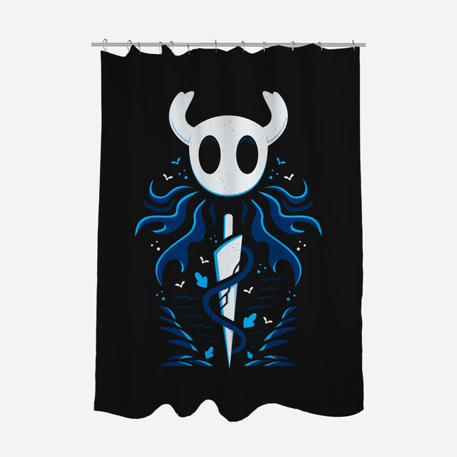 The Hollow Knight-none polyester shower curtain-Logozaste