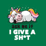 Ask Me If I Give A Shit-unisex zip-up sweatshirt-eduely