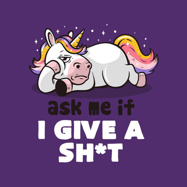 Ask Me If I Give A Shit-unisex zip-up sweatshirt-eduely