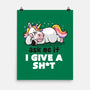 Ask Me If I Give A Shit-none matte poster-eduely