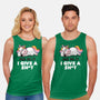 Ask Me If I Give A Shit-unisex basic tank-eduely
