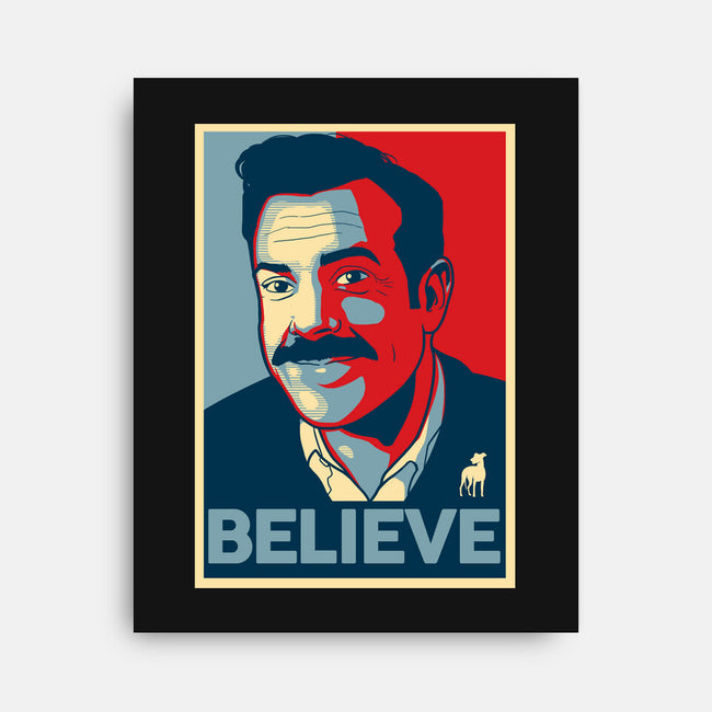 The Believer-none stretched canvas-Adams Pinto