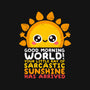 Sarcastic Sunshine-none memory foam bath mat-NemiMakeit