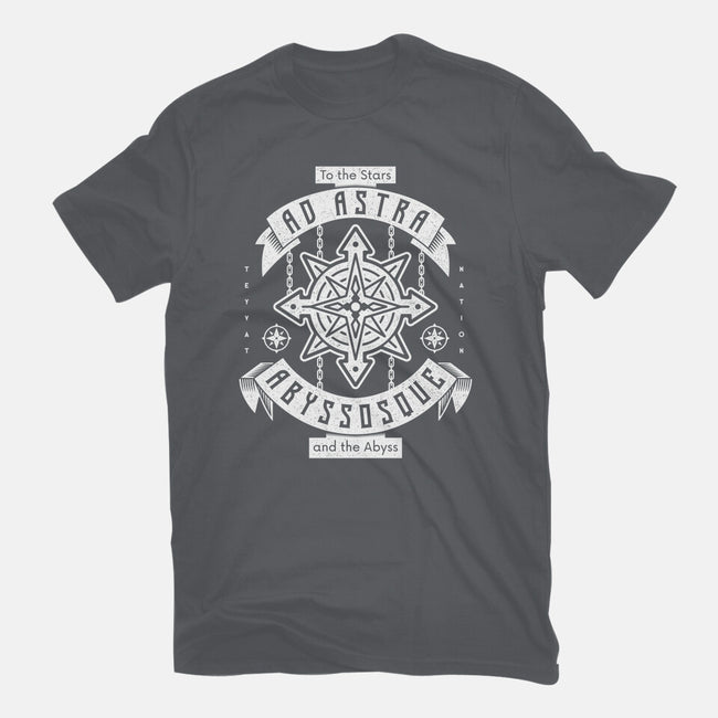 Ad Astra Abyssoque-womens basic tee-Logozaste