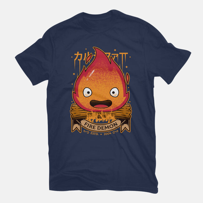 A Fire Demon-youth basic tee-Alundrart