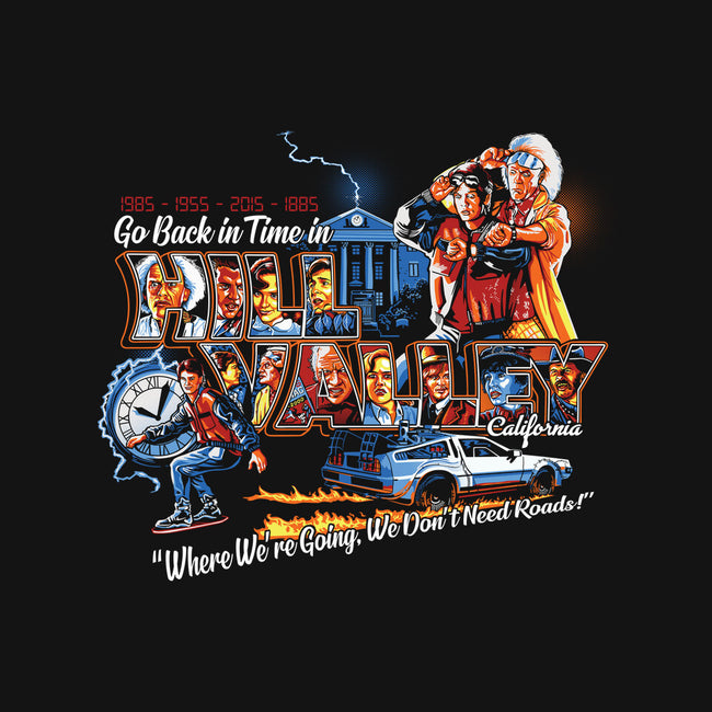 Go Back In Time-womens racerback tank-goodidearyan