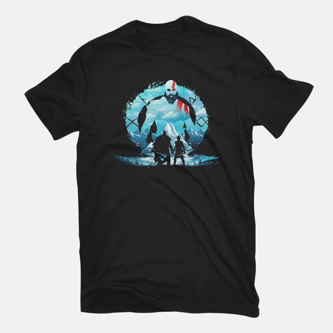 Kratos Landscape-womens basic tee-dandingeroz