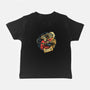 Time is Up-baby basic tee-glitchygorilla