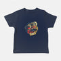 Time is Up-baby basic tee-glitchygorilla