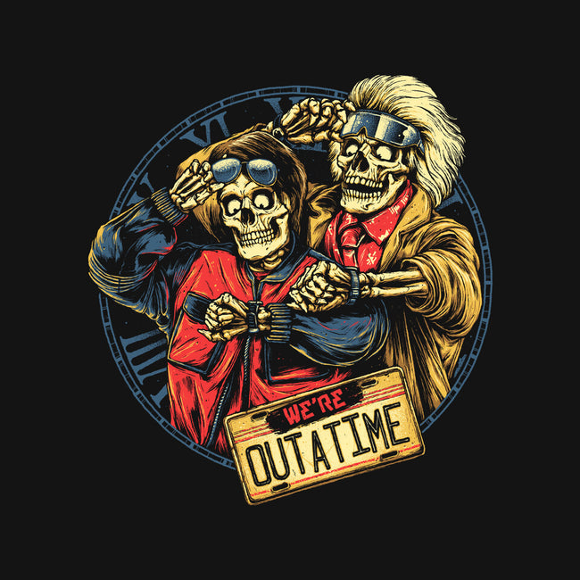 Time is Up-mens premium tee-glitchygorilla