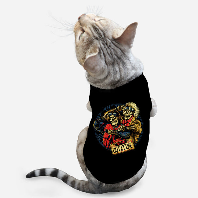 Time is Up-cat basic pet tank-glitchygorilla