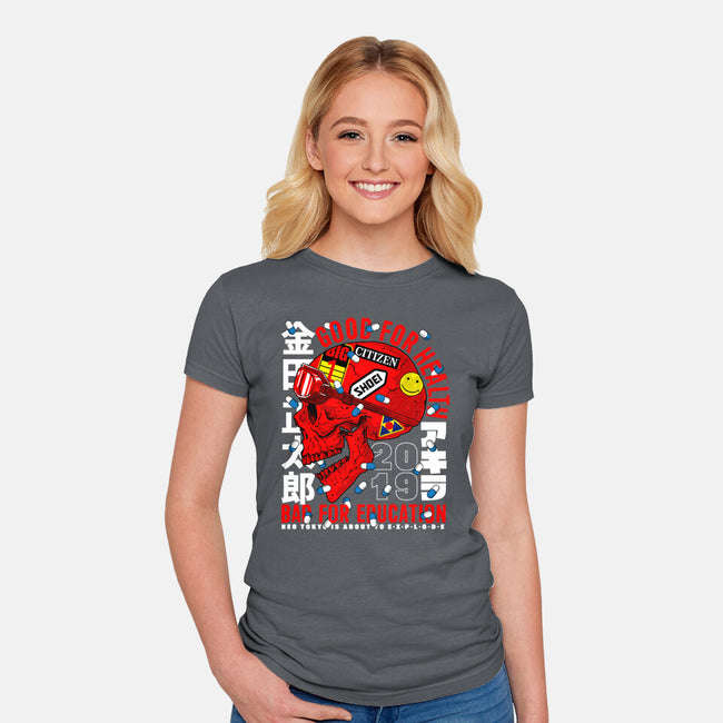 The Capsules Leader-womens fitted tee-krobilad