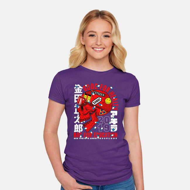The Capsules Leader-womens fitted tee-krobilad
