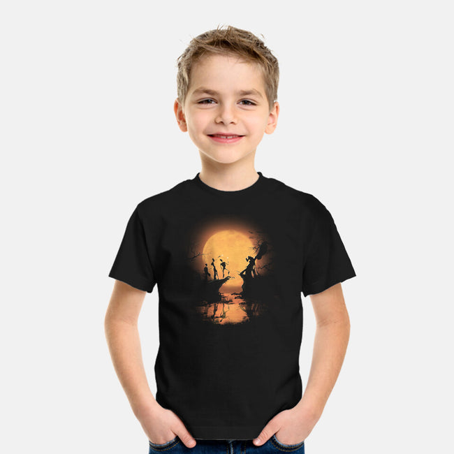 Hallows In Moonlight-youth basic tee-fanfabio