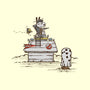 A Little Afraid Of That Ghost-none polyester shower curtain-kg07