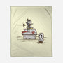 A Little Afraid Of That Ghost-none fleece blanket-kg07