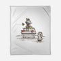 A Little Afraid Of That Ghost-none fleece blanket-kg07