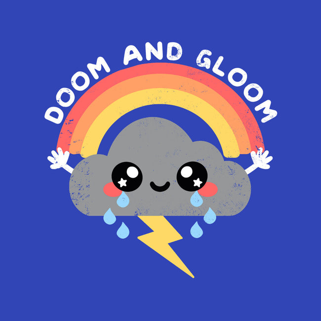 Doom And Gloom-none removable cover w insert throw pillow-NemiMakeit