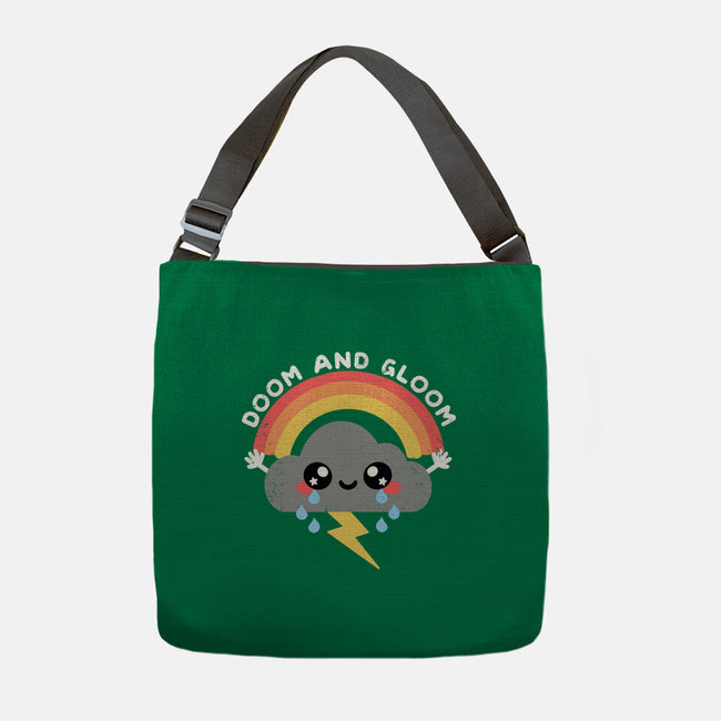 Doom And Gloom-none adjustable tote-NemiMakeit