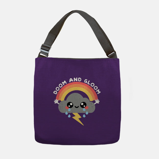 Doom And Gloom-none adjustable tote-NemiMakeit